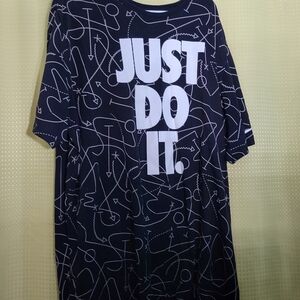 Nike Black and White Graphic Tee